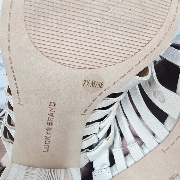 Lucky Brand Leather Heels - Picture 8 of 8